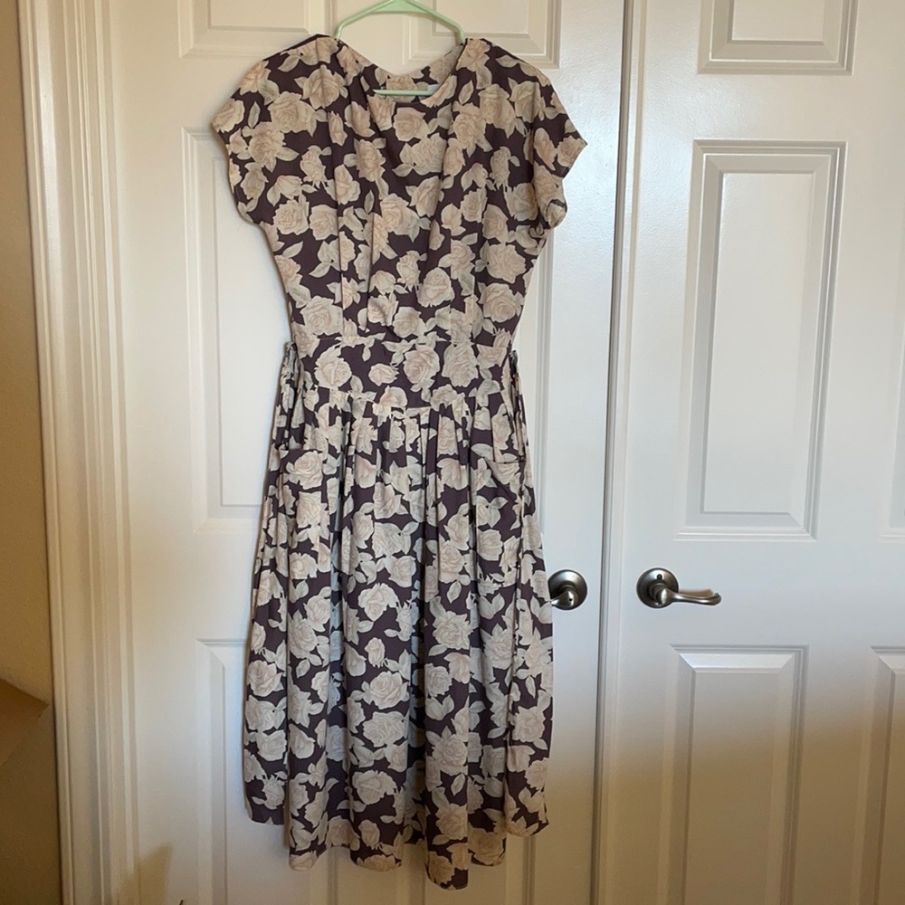 Vintage floral dress